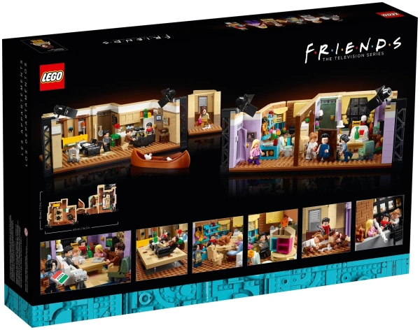 Конструктор LEGO Ideas 10292 Квартиры героев сериала Друзья УЦЕНКА ( вскрытая коробка )